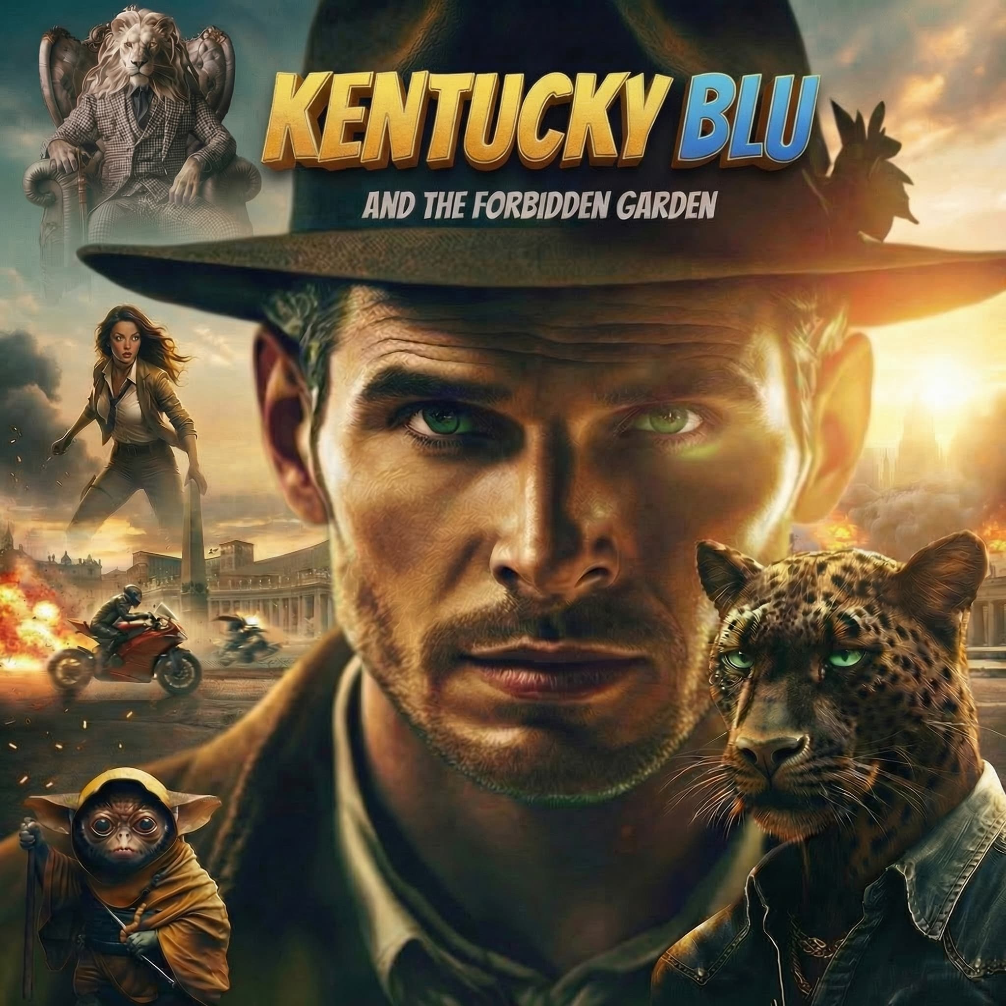 Kentucky Blu and the Forbidden Garden