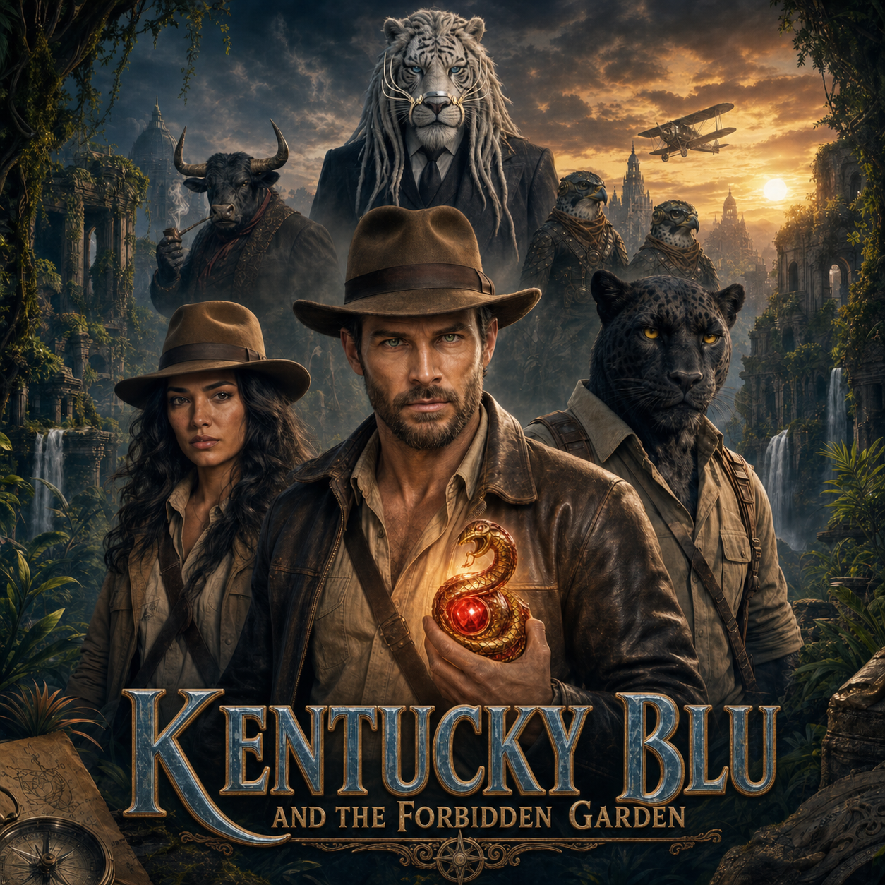 Kentucky Blu and the Forbidden Garden